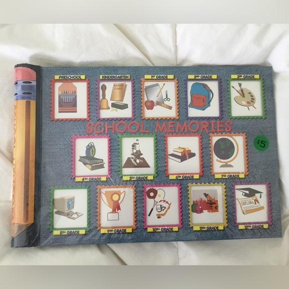 School Memories Album Preschool through 12th grade. 3 AVAILABLE. NWT - Picture 2 of 6